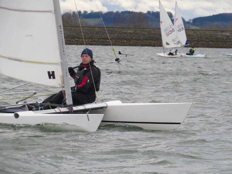 Dart 15 Winter TT at Draycote photo copyright Steve Pell taken at Draycote Water Sailing Club and featuring the Dart 15 class