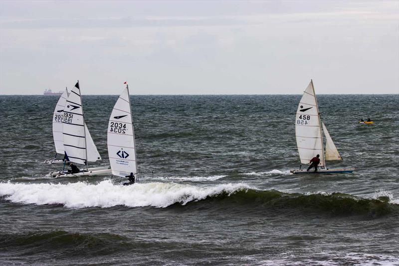 Dart 15 Sport Nationals at Shanklin photo copyright Dave Clarke taken at Shanklin Sailing Club and featuring the Dart 15 Sport class