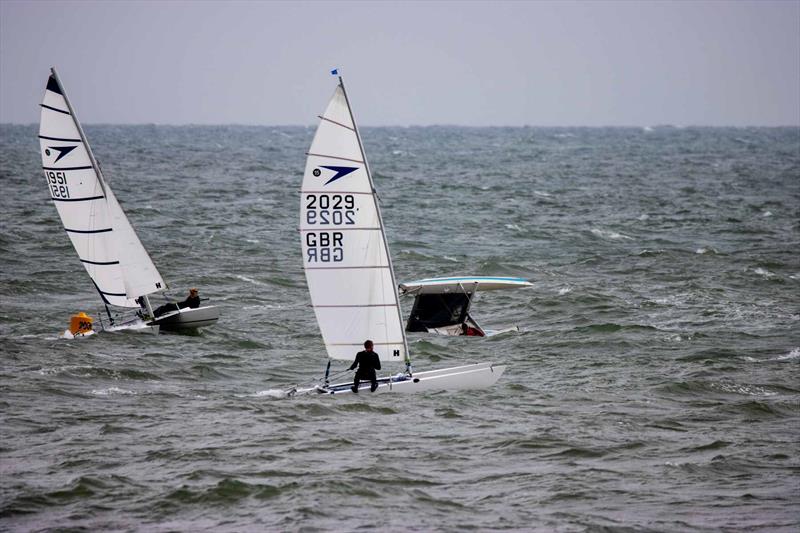 Dart 15 Sport Nationals at Shanklin photo copyright Dave Clarke taken at Shanklin Sailing Club and featuring the Dart 15 Sport class