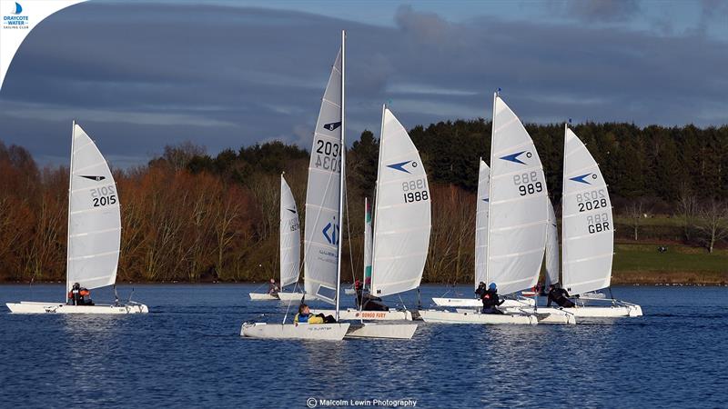 Dart 15 Winter TT at Draycote Water photo copyright Malcolm Lewin / malcolmlewinphotography.zenfolio.com taken at Draycote Water Sailing Club and featuring the Dart 15 class