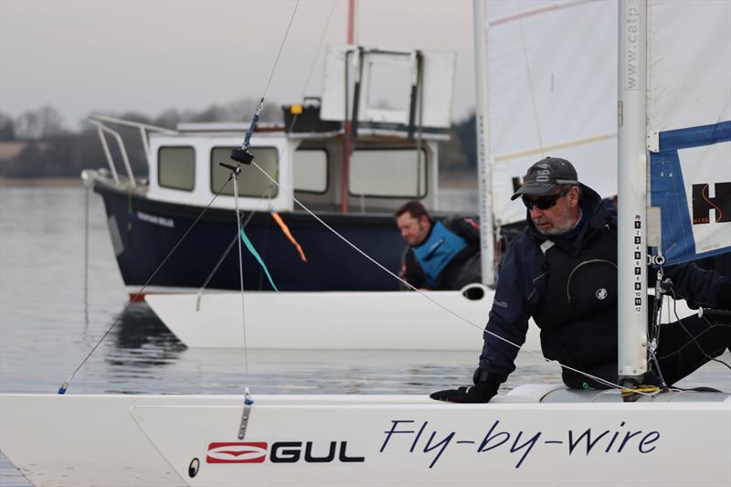 Dart 15 Winter TT at Grafham photo copyright Dave Clarke taken at Grafham Water Sailing Club and featuring the Dart 15 class