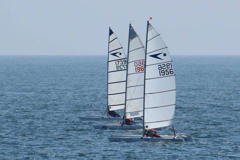 Dart 15 Southern Championship at Shanklin photo copyright Mary Howie-Wood taken at Shanklin Sailing Club and featuring the Dart 15 class
