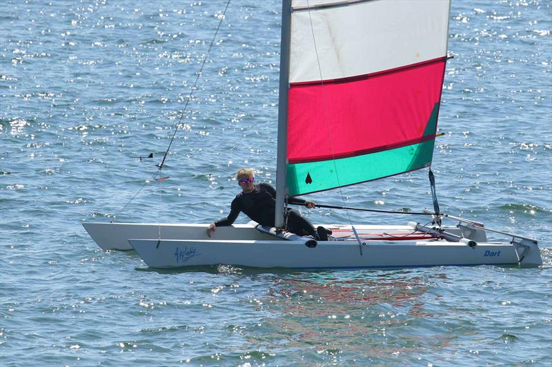 Dart 15 Southern Championship at Shanklin photo copyright Mary Howie-Wood taken at Shanklin Sailing Club and featuring the Dart 15 class