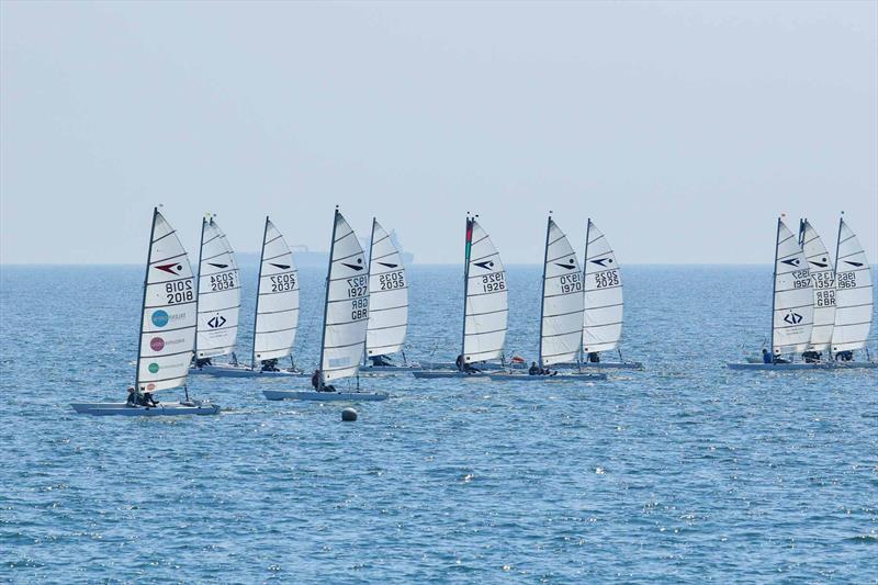 Dart 15 Southern Championship at Shanklin photo copyright Mary Howie-Wood taken at Shanklin Sailing Club and featuring the Dart 15 class