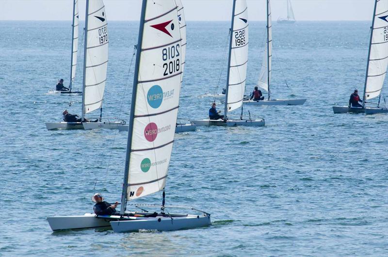 Dart 15 Southern Championship at Shanklin photo copyright Mary Howie-Wood taken at Shanklin Sailing Club and featuring the Dart 15 class
