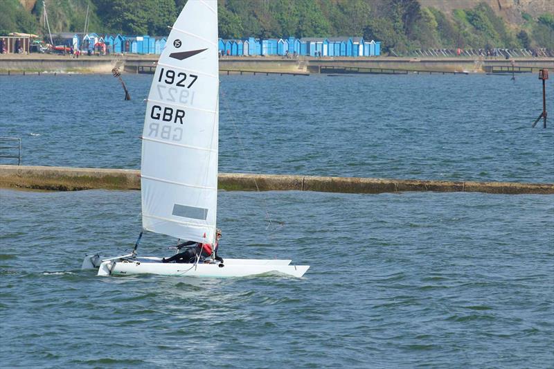 Dart 15 Southern Championship at Shanklin photo copyright Mary Howie-Wood taken at Shanklin Sailing Club and featuring the Dart 15 class