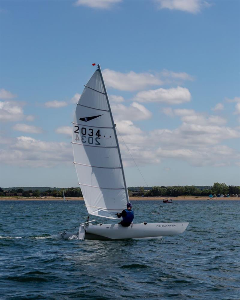 Dart 15 Southern Championship at Tankerton photo copyright Glen London taken at Tankerton Bay Sailing Club and featuring the Dart 15 class