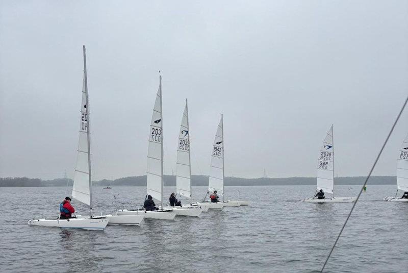 Dart 15 Winter TT at Grafham photo copyright Nigel Dentchfield taken at Grafham Water Sailing Club and featuring the Dart 15 class