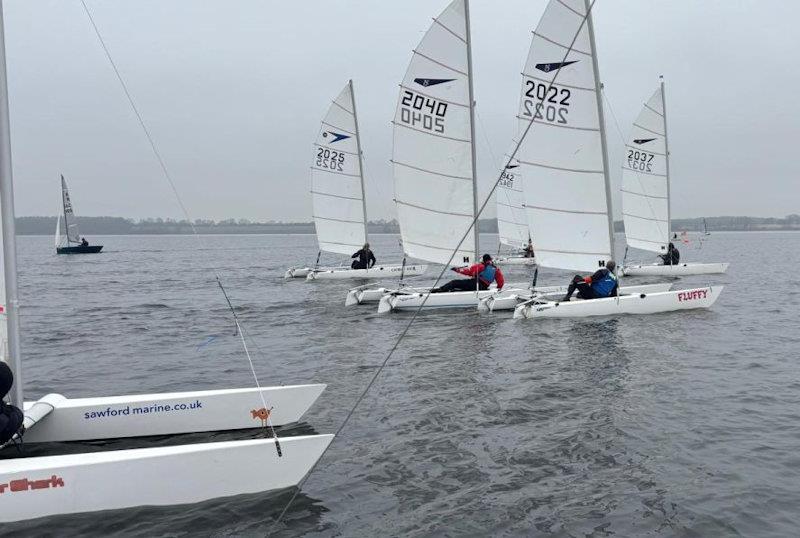 Dart 15 Winter TT at Grafham photo copyright Nigel Dentchfield taken at Grafham Water Sailing Club and featuring the Dart 15 class