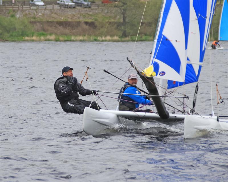 Bala Catamaran Open 2023 photo copyright John Hunter taken at Bala Sailing Club and featuring the Dart 16 class