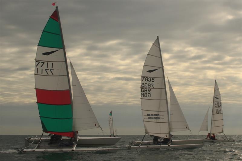 Dave & Louise Roberts win the Dart 18 TT at Bognor photo copyright Mike Betteridge taken at Bognor Regis Yacht Club and featuring the Dart 18 class