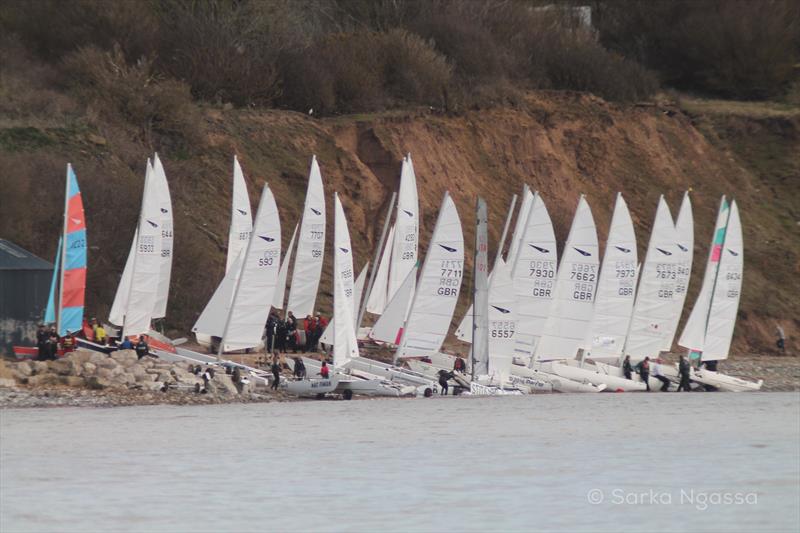 Dart 18 GP at Dee photo copyright Sarka Ngassa taken at Dee Sailing Club and featuring the Dart 18 class