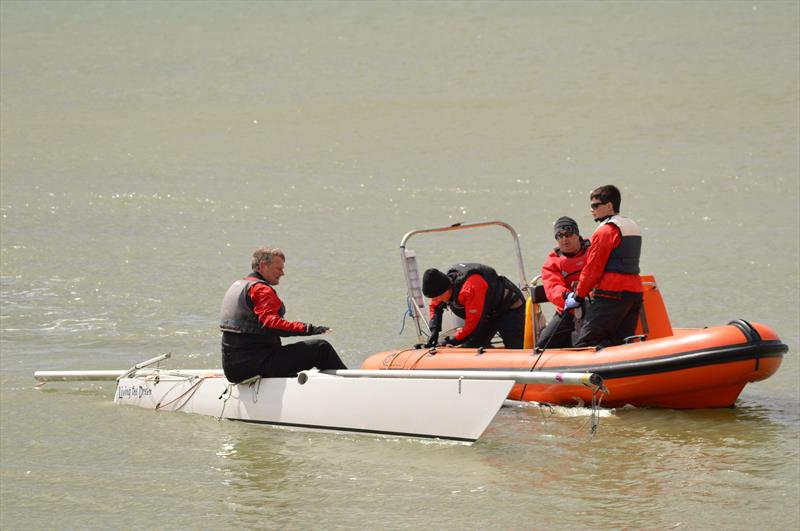 Dart 18 TT at Netley photo copyright Colette Hayes taken at Netley Sailing Club and featuring the Dart 18 class