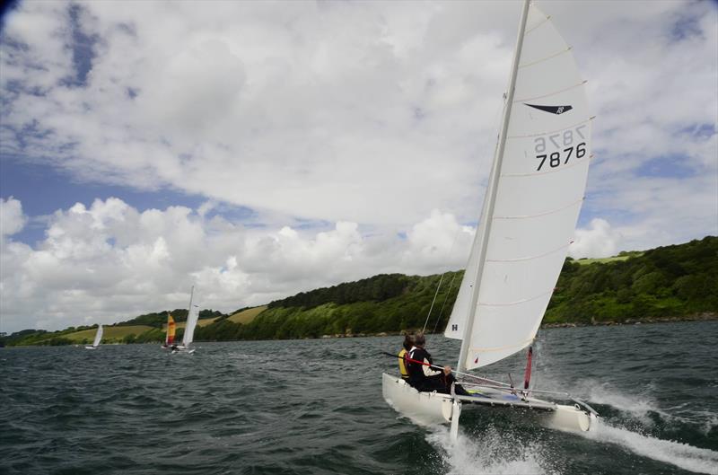 Dart 18 TT and South West Championships at Restronguet  photo copyright Elle Peirce taken at Restronguet Sailing Club and featuring the Dart 18 class