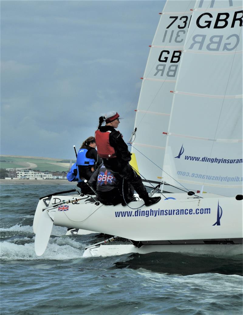 Dart 18 Nationals at Worthing photo copyright Nick Champion / www.championmarinephotography.co.uk taken at Worthing Sailing Club and featuring the Dart 18 class