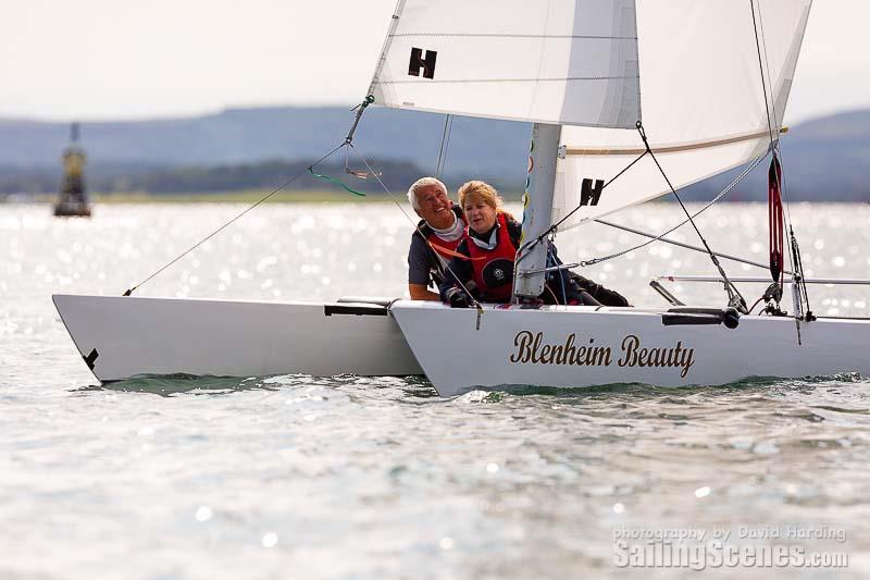 Zhik Poole Week day 3 photo copyright David Harding / www.sailingscenes.com taken at Parkstone Yacht Club and featuring the Dart 18 class