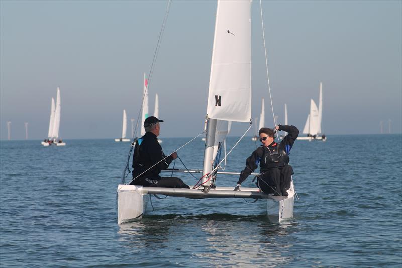 Dart 18 GP at Whitstable photo copyright Sarka Ngassa taken at Whitstable Yacht Club and featuring the Dart 18 class