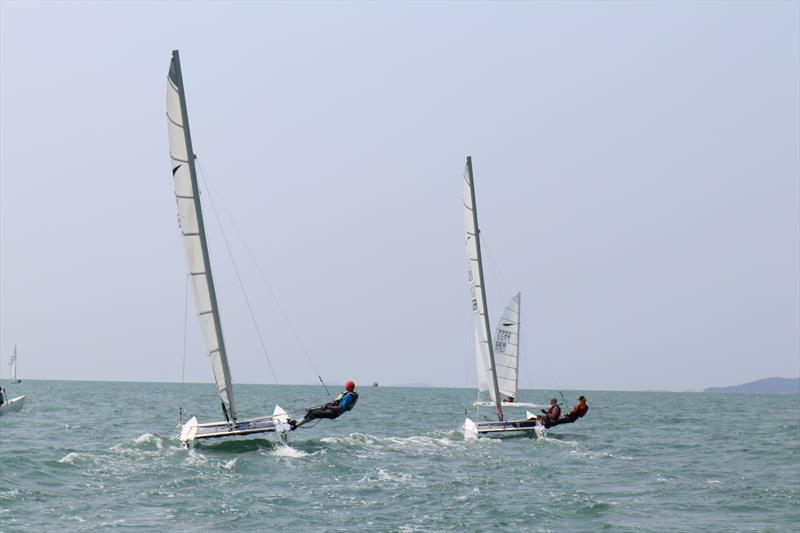 The glorious waters of the Gulf of Thailand await the Dart 18 Worlds fleet photo copyright Mark Hamill-Stewart taken at Royal Varuna Yacht Club and featuring the Dart 18 class