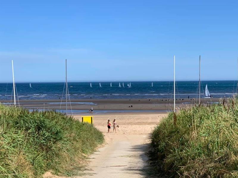 2019 Dart 18 Nationals at Bridlington photo copyright UKIDA members taken at Royal Yorkshire Yacht Club and featuring the Dart 18 class