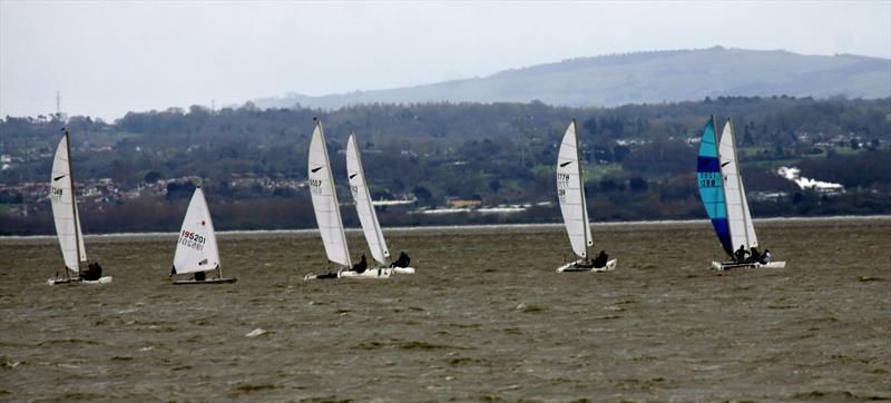 Dee SC & West Kirby SC Combined Clubs Winter Series photo copyright Alan Jenkins taken at Dee Sailing Club and featuring the Dart 18 class