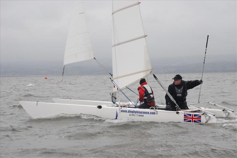 Dart 18 GP1 at Dee photo copyright Brian Phipps taken at Dee Sailing Club and featuring the Dart 18 class