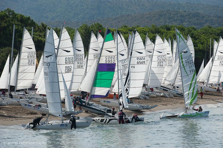 Dart 18 World Championships at Punta Ala, Tuscany