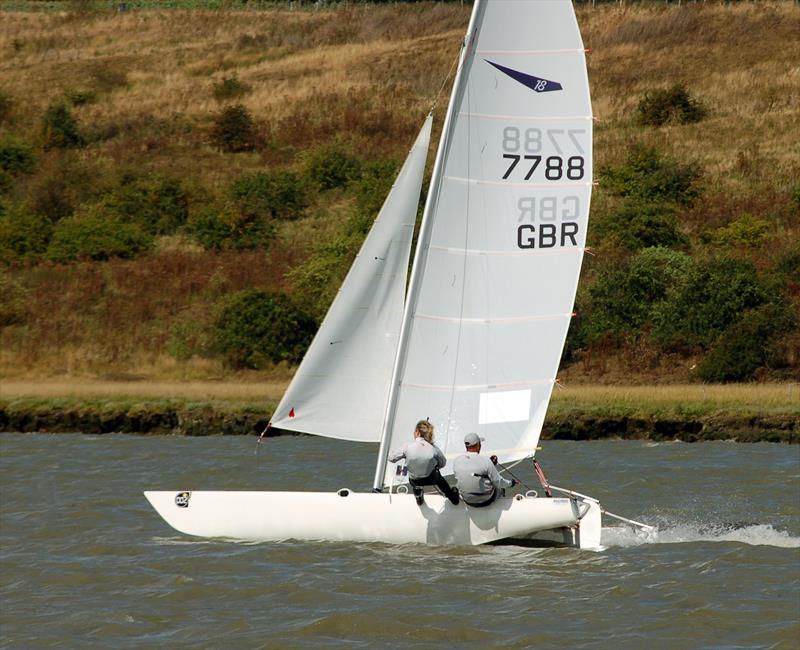 Dan Norman & Mel Rogers win the 2013 IOS Round the Island Race - photo © Nick Champion / www.championmarinephotography.co.uk