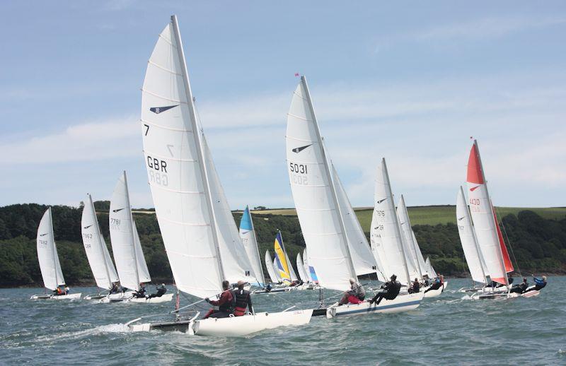 Dart 18 South West Championships at Restronguet photo copyright Windsport International taken at Restronguet Sailing Club and featuring the Dart 18 class