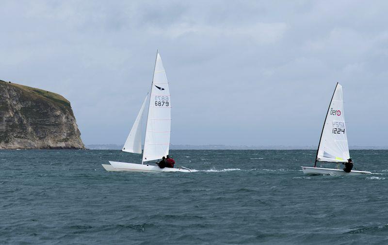 Kemp Sails Swanage Regatta 2021 photo copyright Mike Mcvey taken at Swanage Sailing Club and featuring the Dart 18 class