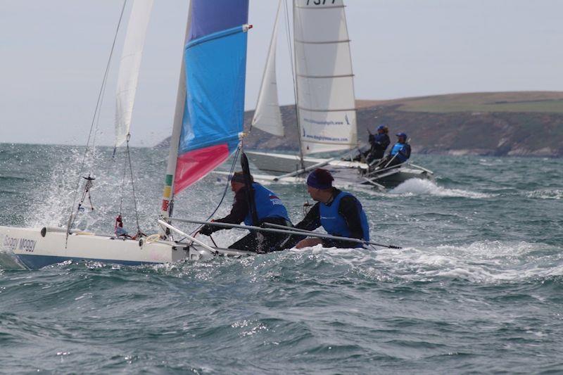 Dart 18 National Championships at Abersoch photo copyright Sarka Nassau taken at South Caernarvonshire Yacht Club and featuring the Dart 18 class