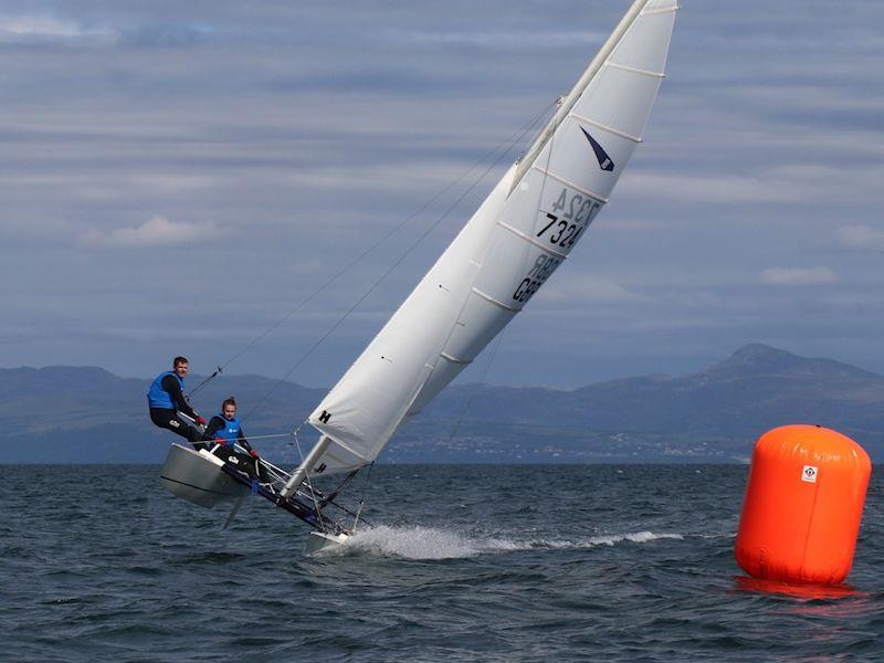 Dart 18 National Championships at Abersoch photo copyright Sarka Nassau taken at South Caernarvonshire Yacht Club and featuring the Dart 18 class