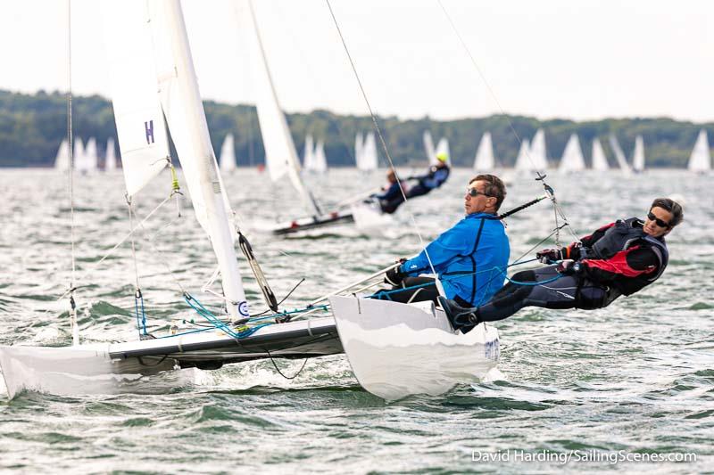 Bournemouth Digital Poole Week 2022 day 4 photo copyright David Harding / www.sailingscenes.com taken at Parkstone Yacht Club and featuring the Dart 18 class