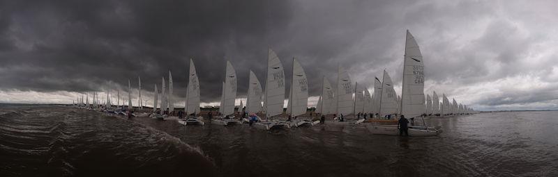 Yorkshire skies during the Noble Marine Insurance Dart 18 Nationals and Worlds at Bridlington - photo © Michiel Fehr