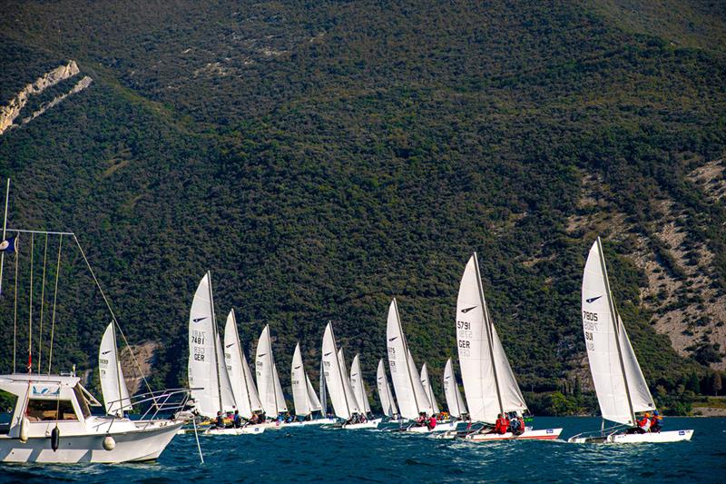 Alpen Cup 2023 - DART 18 photo copyright Elena Giolai taken at Circolo Vela Arco and featuring the Dart 18 class