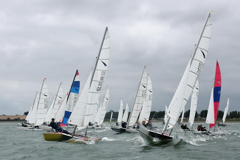 Dart 18 National Championship photo copyright Nick Champion / www.championmarinephotography.co.uk taken at Stone Sailing Club and featuring the Dart 18 class
