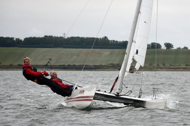 Dart 18 National Championship photo copyright Nick Champion / www.championmarinephotography.co.uk taken at Stone Sailing Club and featuring the Dart 18 class