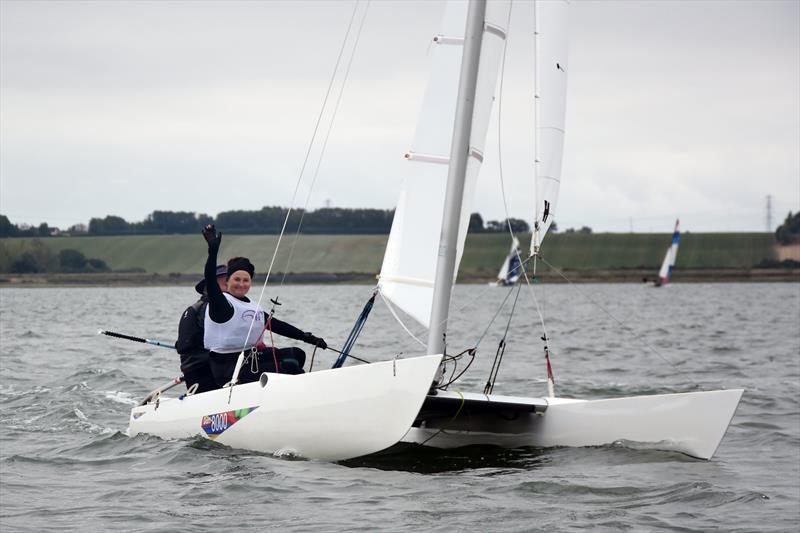 Dart 18 National Championship photo copyright Nick Champion / www.championmarinephotography.co.uk taken at Stone Sailing Club and featuring the Dart 18 class