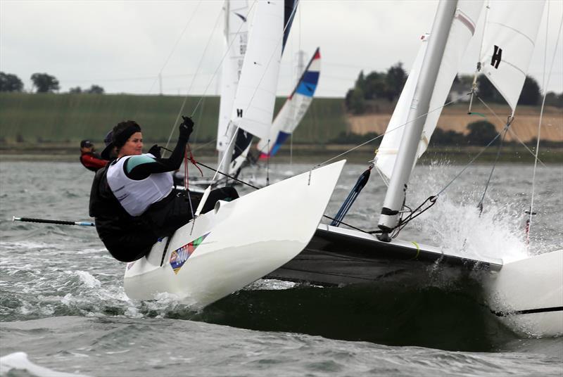 Dart 18 National Championship photo copyright Nick Champion / www.championmarinephotography.co.uk taken at Stone Sailing Club and featuring the Dart 18 class