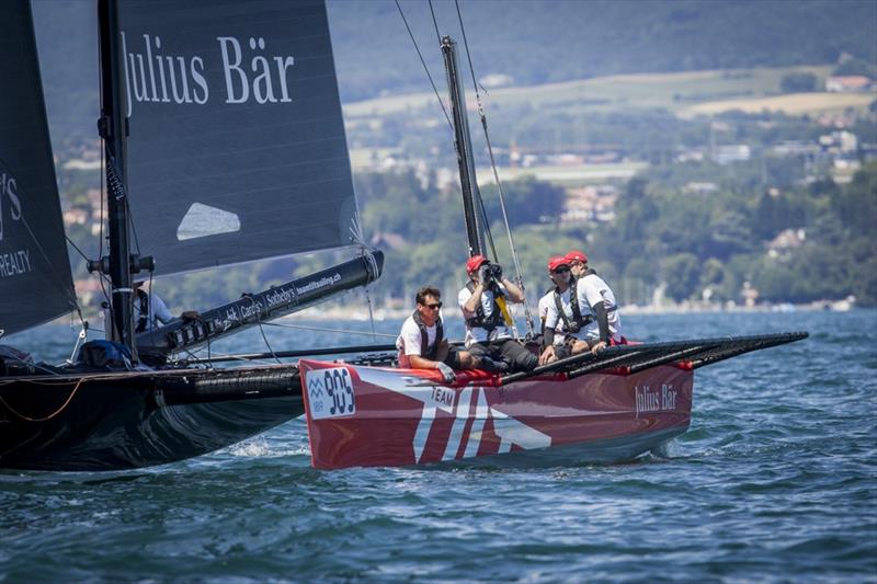 Team Tilt win the Bol d'Or Mirabaud photo copyright Yves Ryncki taken at Société Nautique de Genève and featuring the Decision 35 class