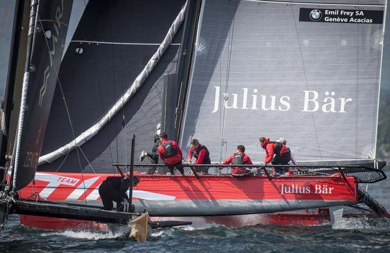 Team Tilt wins Decision 35 Grand Prix de Versoix photo copyright Loris von Siebenthal / D35 Trophy taken at Club Nautique de Versoix and featuring the Decision 35 class