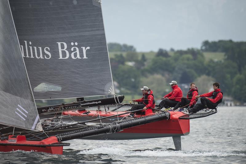 Team Tilt wins Decision 35 Grand Prix de Versoix photo copyright Loris von Siebenthal / D35 Trophy taken at Club Nautique de Versoix and featuring the Decision 35 class