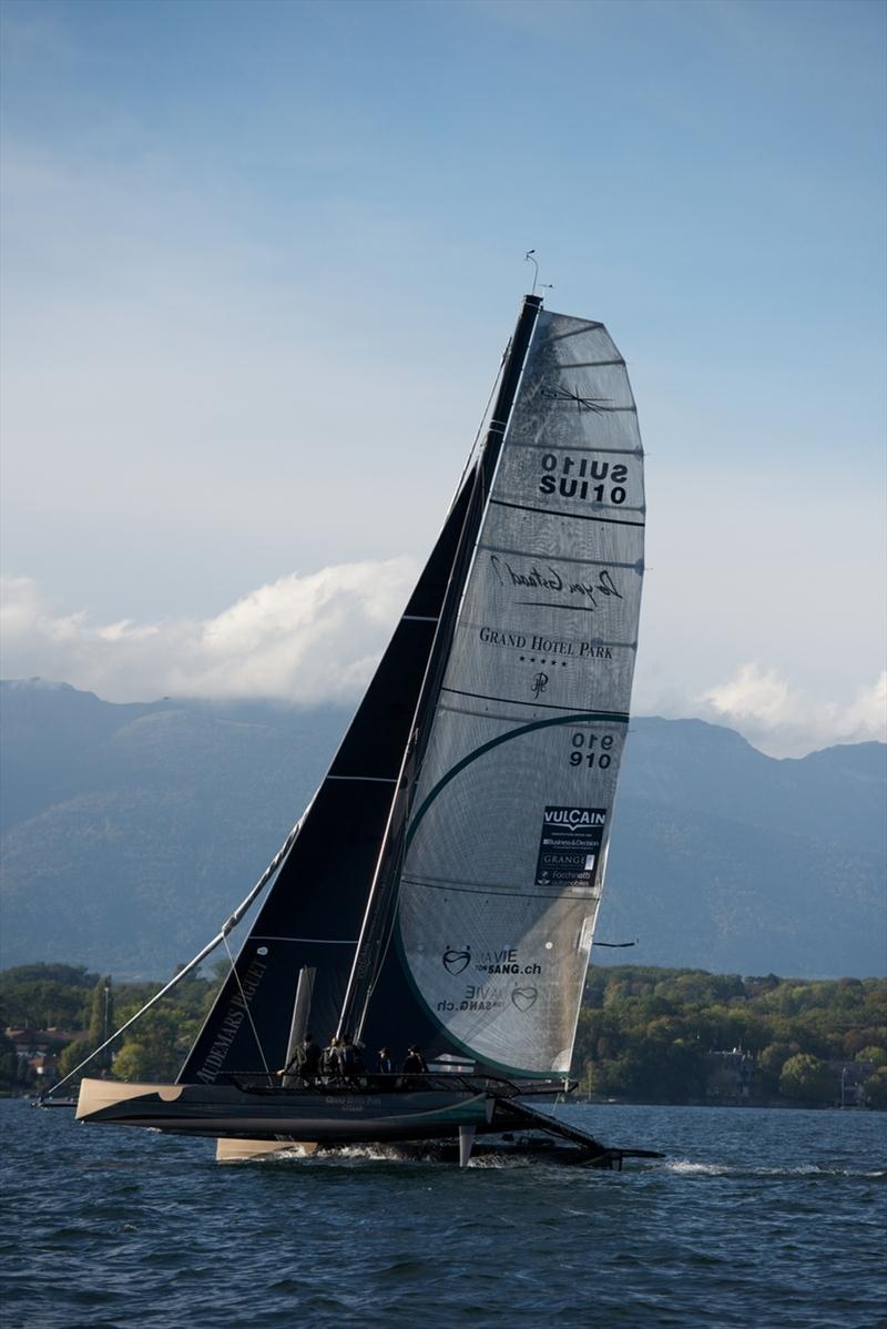 Grand Prix Facchinetti Automobiles day 2 photo copyright Pierre Menoux taken at Société Nautique de Genève and featuring the Decision 35 class