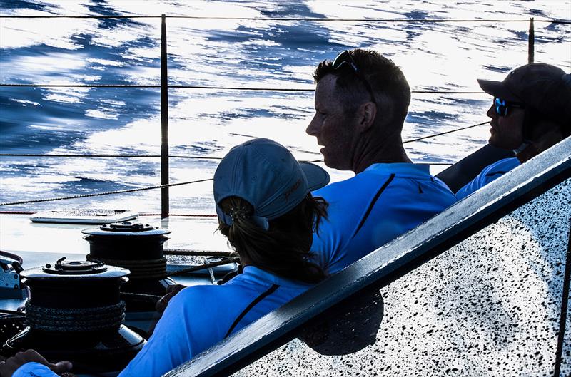 Gunboat 66 practicing for Les Voiles with his stellar D35 crew photo copyright Team Phaedo taken at  and featuring the Decision 35 class