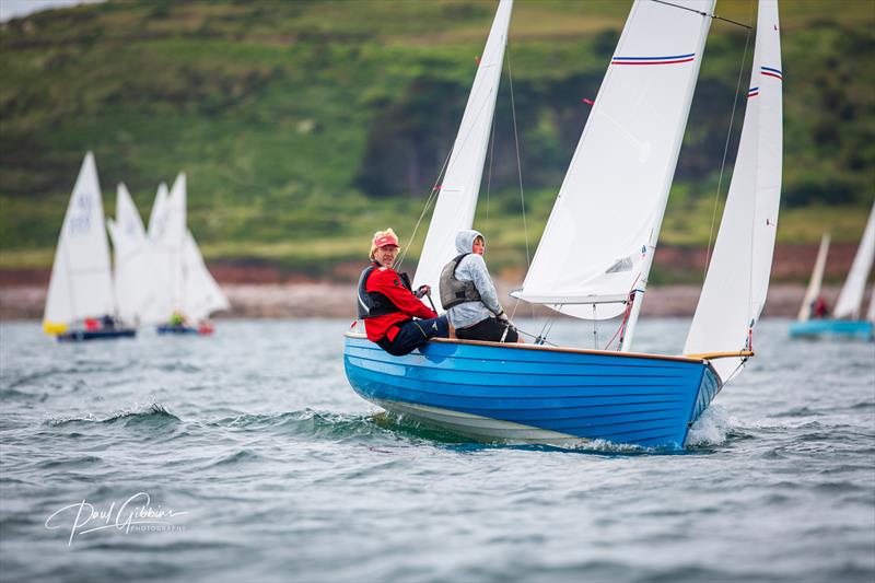 Andy Williams and Angus Fellows win the 2021 Devon Yawl Nationals photo copyright Paul Gibbins Photography taken at Yealm Yacht Club and featuring the Devon Yawl class