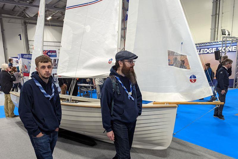 Devon Yawl class at the RYA Dinghy & Watersports Show 2022 photo copyright Mark Jardine / YachtsandYachting.com taken at RYA Dinghy Show and featuring the Devon Yawl class