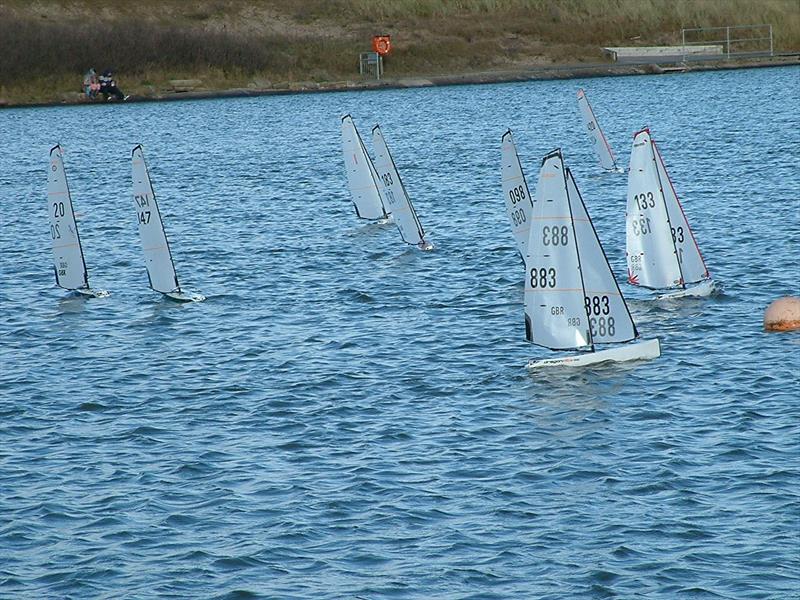 Fleetwood DF95 Winter/Spring Series Round 4 photo copyright Tony Wilson taken at Fleetwood Model Yacht Club and featuring the DF95 class