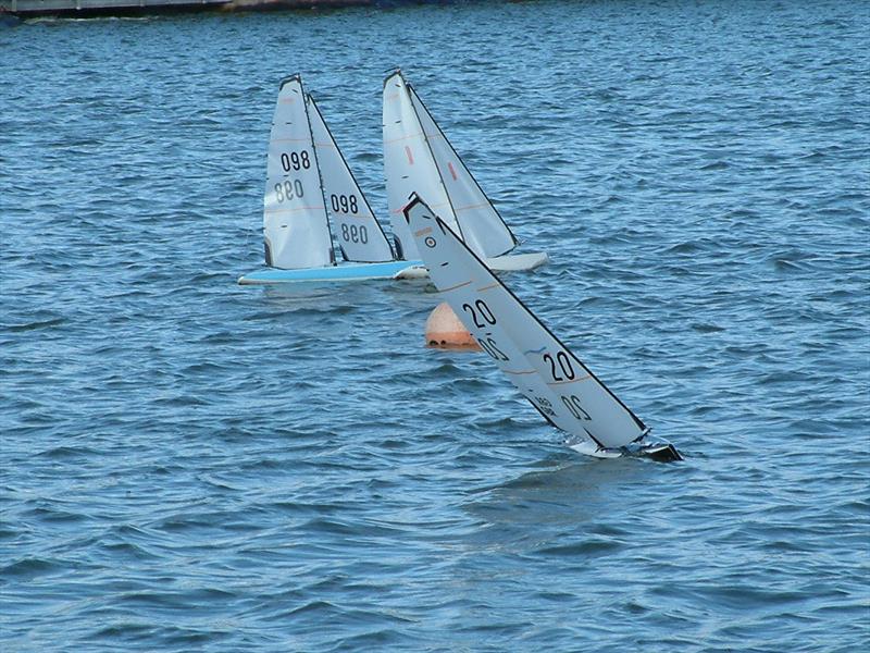 Fleetwood DF95 Winter/Spring Series Round 4 photo copyright Tony Wilson taken at Fleetwood Model Yacht Club and featuring the DF95 class