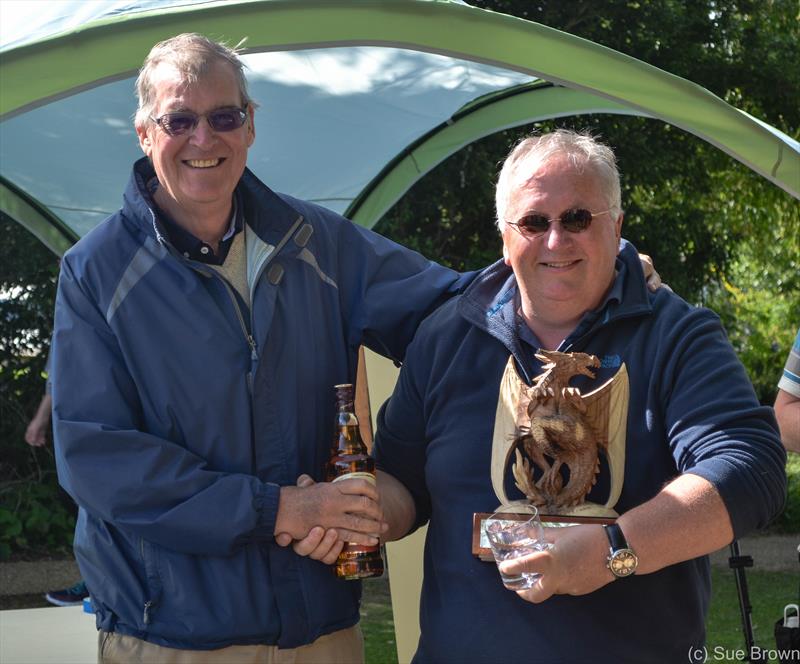 DF95 Nationals at Two Islands RYC in Milton Keynes photo copyright Sue Brown taken at Two Islands Radio Yacht Club and featuring the DF95 class