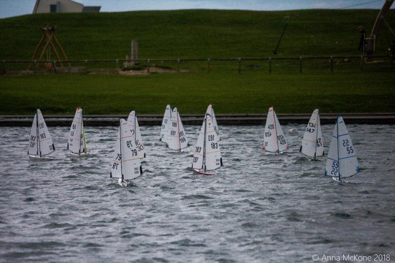 DF95s downwind during the DF Racing UK 2018 TT Series at Fleetwood - photo © Anna McKone