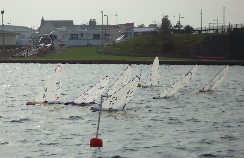 Radio Sailing Winter Series at West Lancs  photo copyright Tony Wilson taken at West Lancashire Yacht Club and featuring the DF95 class